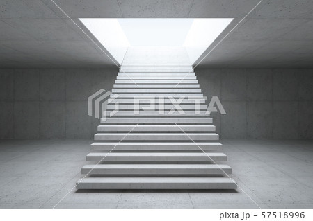 blank concrete space interior, 3d rendering 57518996