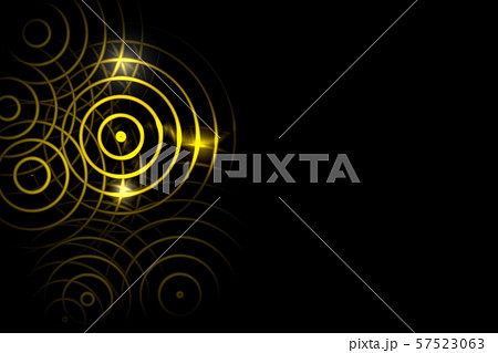 Abstract light yellow circle ring effect with 57523063