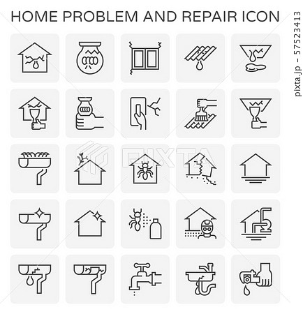home problem icon 57523413