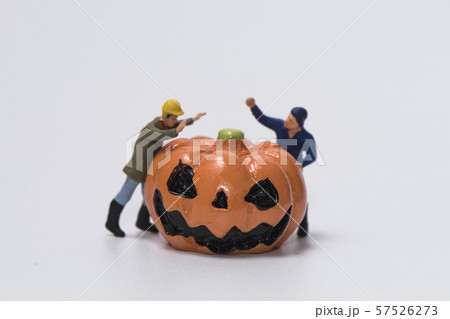ハロウィーン ハロウィン 黒猫 57526273