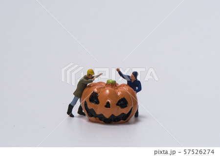 ハロウィーン ハロウィン 黒猫 57526274