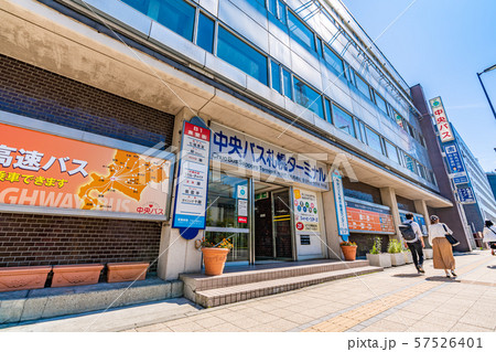 北海道札幌 大通りバスターミナル周辺の風景 57526401