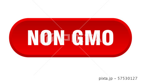 non gmo button. non gmo rounded red sign. non gmo 57530127