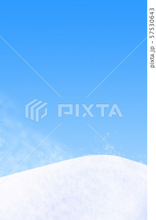 雪山と青空 57530643