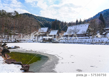 雪の飛騨民俗村　飛騨の里 57530750