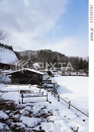 雪の飛騨民俗村　飛騨の里 57530787