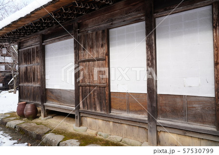 雪の飛騨民俗村　飛騨の里 57530799