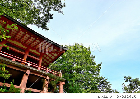 石川県　那谷寺　展望台・鎮守堂 57531420