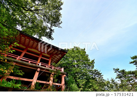 石川県 那谷寺 展望台・鎮守堂 石川県 那谷寺 展望台・鎮守堂 57531421
