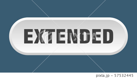 extended button. extended rounded white sign. extended button. extended rounded white sign. 57532445