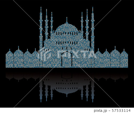 モスク　ドーム　ミナレット 57533114