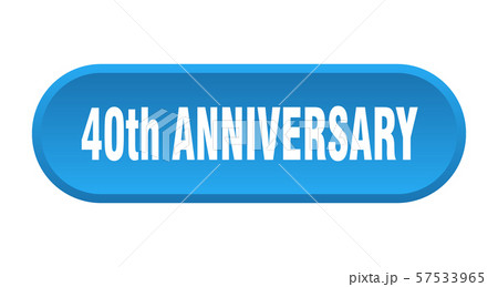 40th anniversary button. 40th anniversary rounded 57533965
