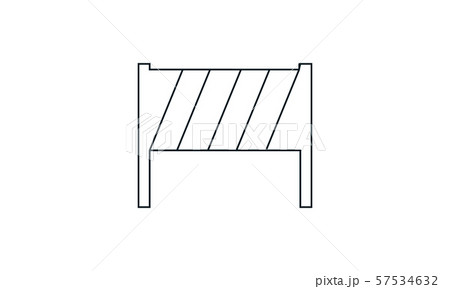 Guardrail icon. Simple illustration of...のイラスト素材 [57534632] - PIXTA