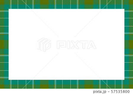Vintage frame vector. Scottish border pattern 57535800