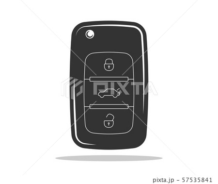 Auto key icon vector. Car keys symbol flat design 57535841