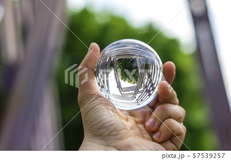 Metal arhitecture through the lensball Metal arhitecture through the lensball 57539257