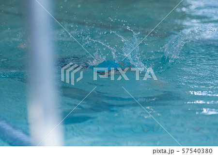 In the pool 57540380