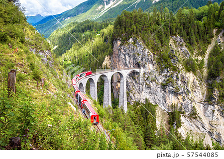Landwasser Viaduct in Filisur, Switzerland 57544085