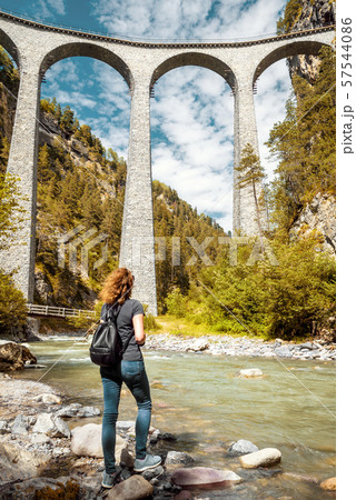 Landwasser Viaduct in Filisur, Switzerland 57544086