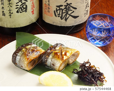 秋の味覚　秋刀魚腸焼 57544468