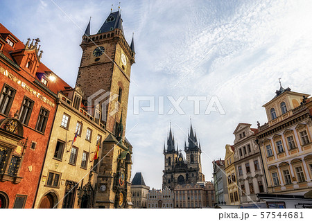 old town hall tower and square 57544681