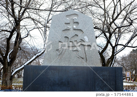 天童公園の王将モニュメント 57544861