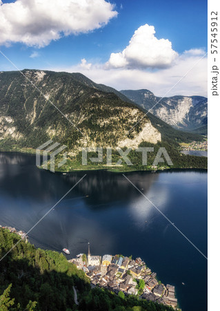 hallstatt skywalk view hallstatt skywalk view 57545912