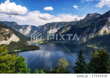 hallstatt skywalk view hallstatt skywalk view 57545916