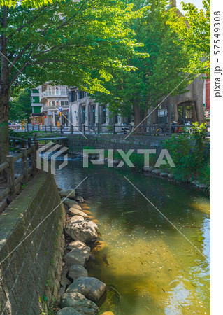 北海道の夏 札幌 創成川通り周辺の風景 北海道の夏 札幌 創成川通り周辺の風景 57549308