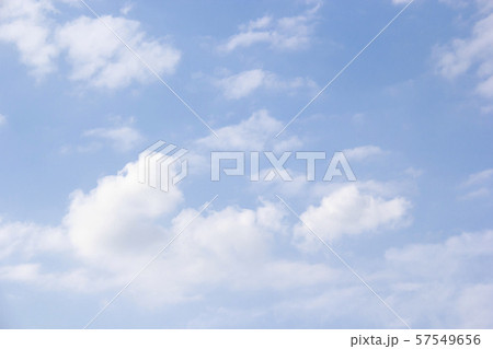Blue sky background and white clouds soft focus 57549656