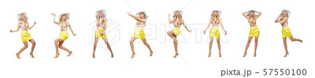 Young woman in fashion concept Young woman in fashion concept 57550100