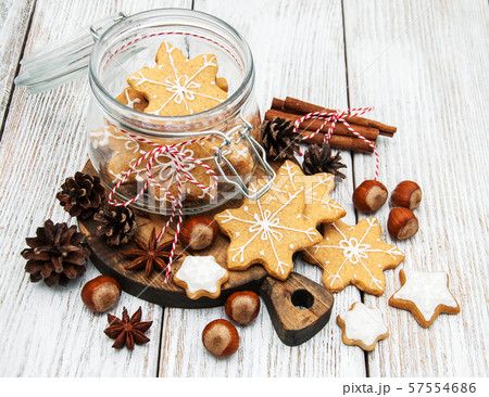 Christmas gingerbread cookies 57554686