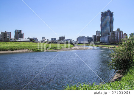 熊本市内の白川 熊本市内の白川 57555033