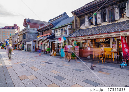 川越市大正浪漫夢通り 埼玉県 の写真素材