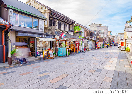 川越市大正浪漫夢通り 埼玉県 の写真素材