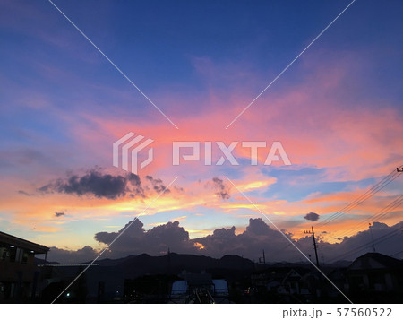 夕焼け 57560522