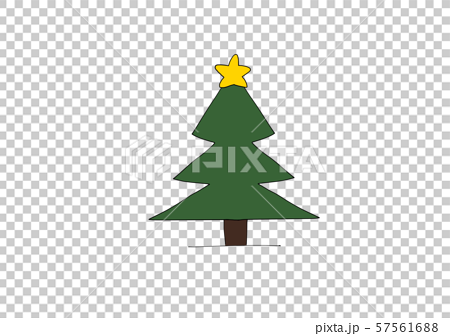 モミの木 クリスマスツリー 05のイラスト素材