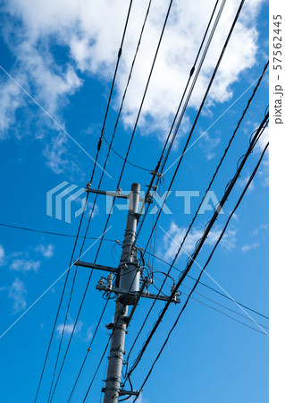 電柱 電柱 57562445