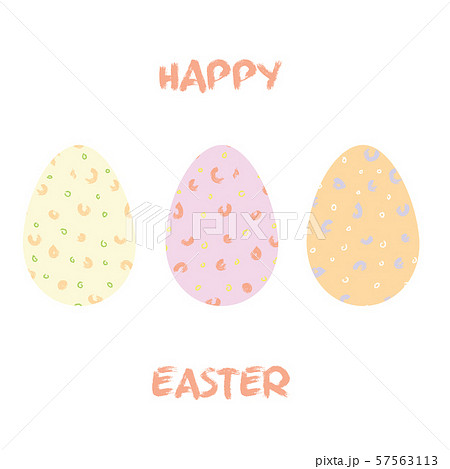 Easter eggs for holiday celebration card template Easter eggs for holiday celebration card template 57563113