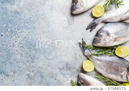Fresh raw Dorado Fresh raw Dorado 57566573
