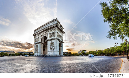Paris Triumphal Arch the Arc de Triomphe de l’Etoile, France Paris Triumphal Arch the Arc de Triomphe de l’Etoile, France 57566774