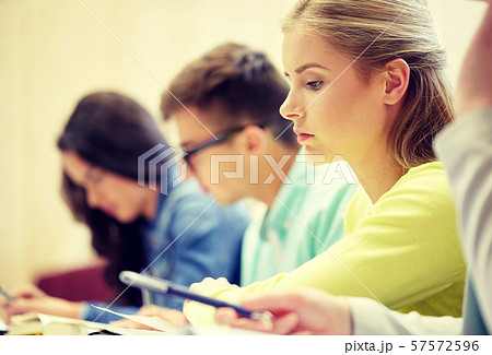 student girl at lecture student girl at lecture 57572596