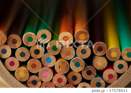 Group of colorful pencils 57576631