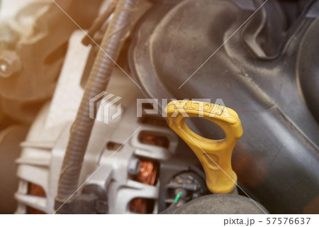 Engine oil check dipstick 57576637