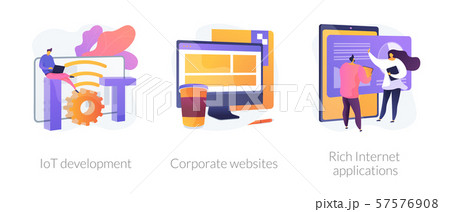 IT technologies vector concept metaphors 57576908