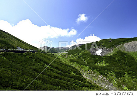 夏の乗鞍岳（撮影地：乗鞍、大黒岳付近） 57577875