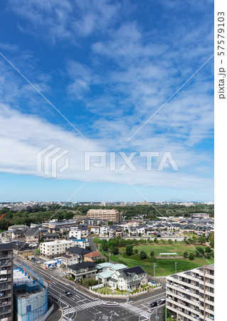 松戸市　東松戸から常磐平方面の眺望 57579103