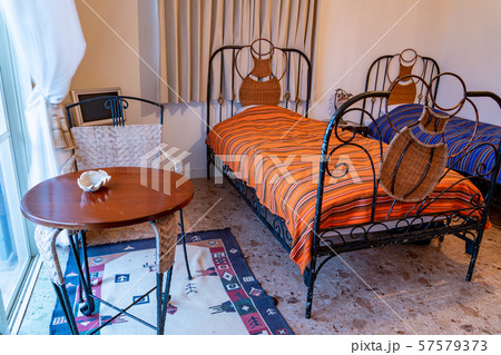 沖縄　池間島　海を眺めるホテルの部屋 57579373