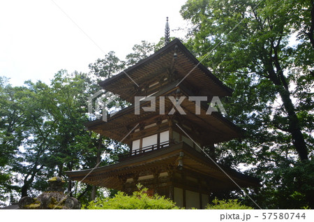 三重塔（恵林寺／山梨県甲州市塩山小屋敷） 57580744