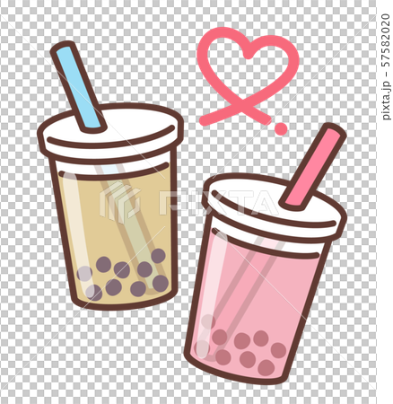 タピオカドリンク 57582020
